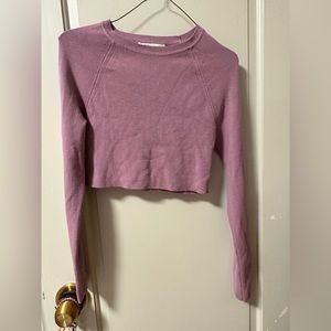 Pull&Bear Purple Long Sleeve